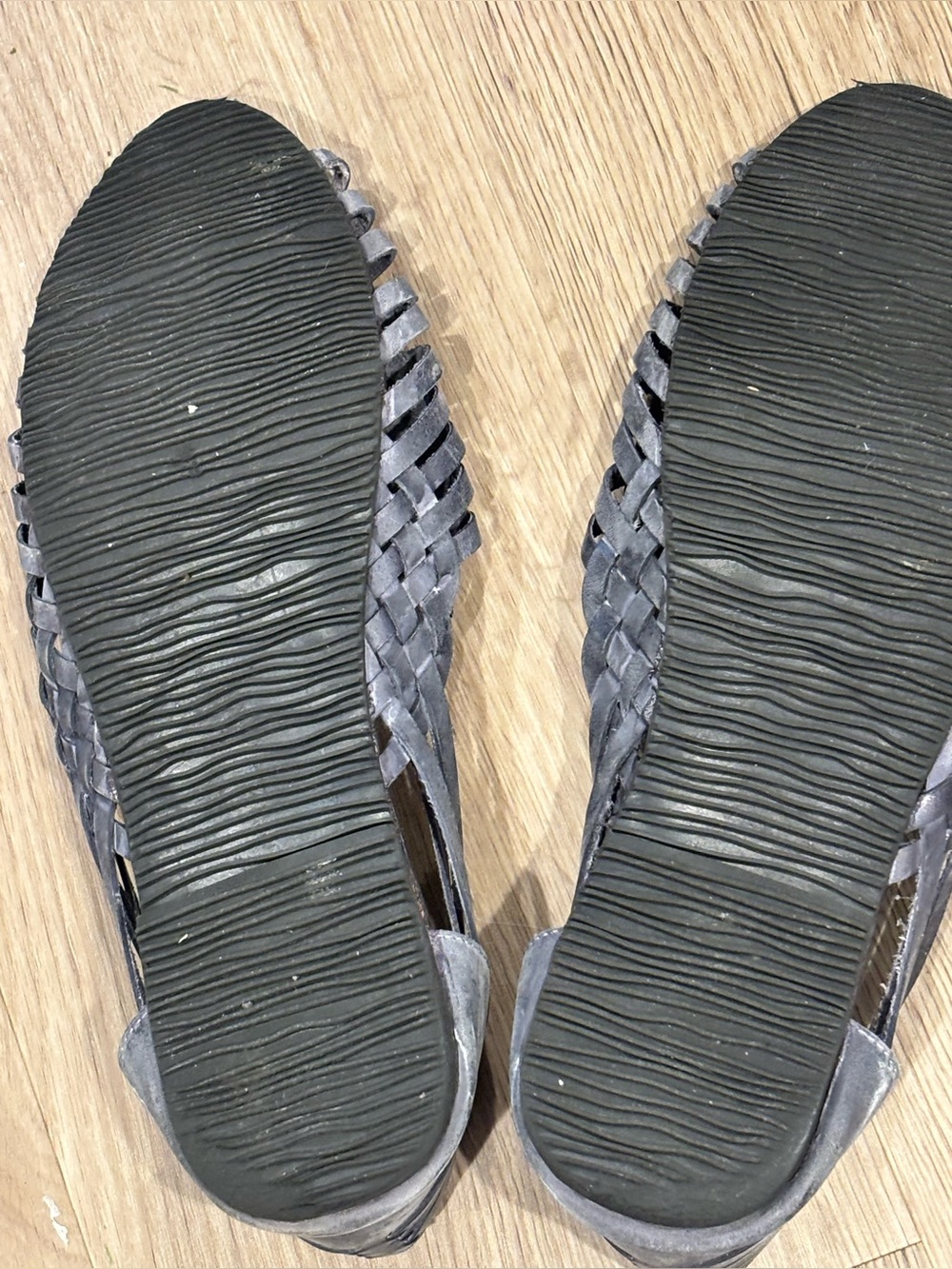 Matisse Coconuts Braided Huarache Flats in Gray - Picture 4 of 6